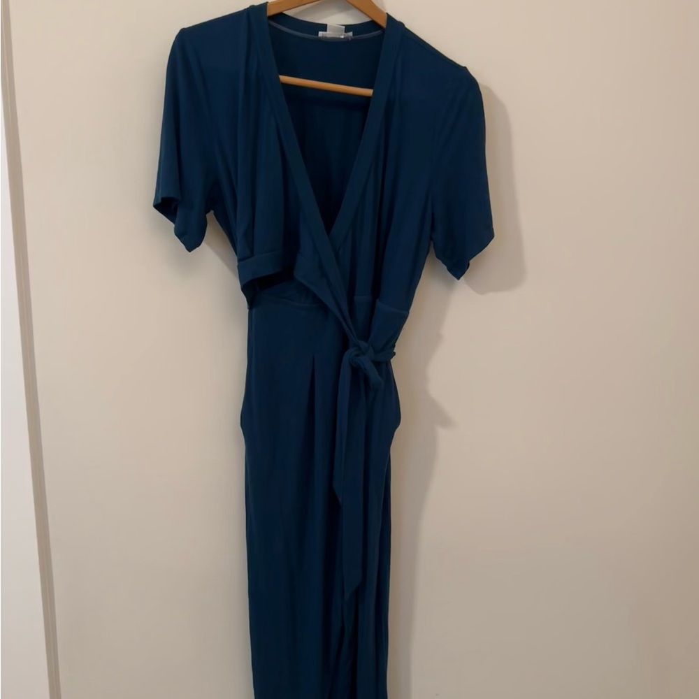 Ingrid + Isabel Blue Maternity Jumper